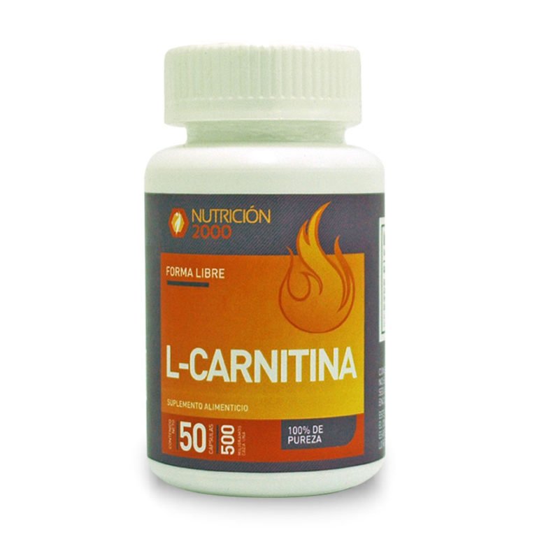 LCarnitina Pro 50 Cápsulas 500 mg La Panza es Primero